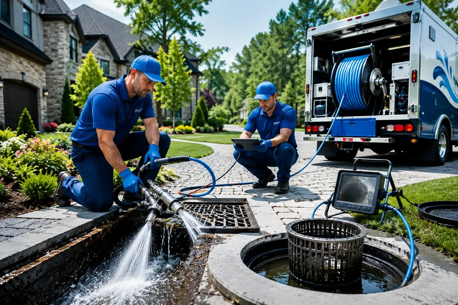 Local outdoor drain cleaning professionals in Cunningham, TX