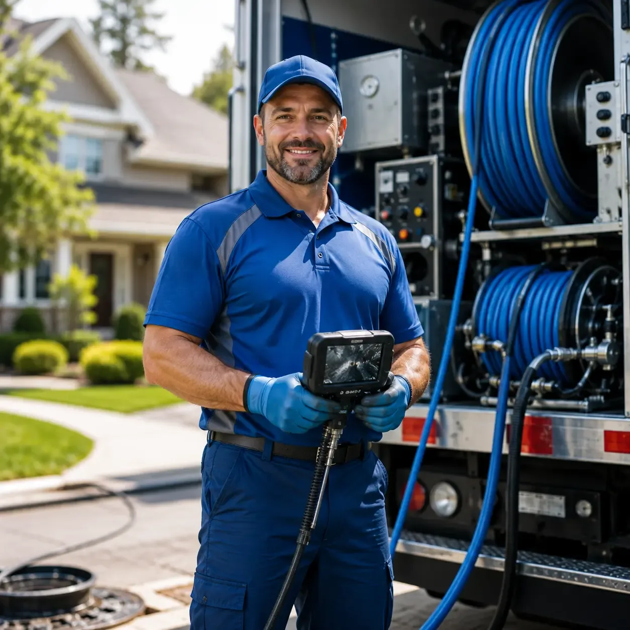 Local outdoor drain cleaning specialists in Cunningham, TX